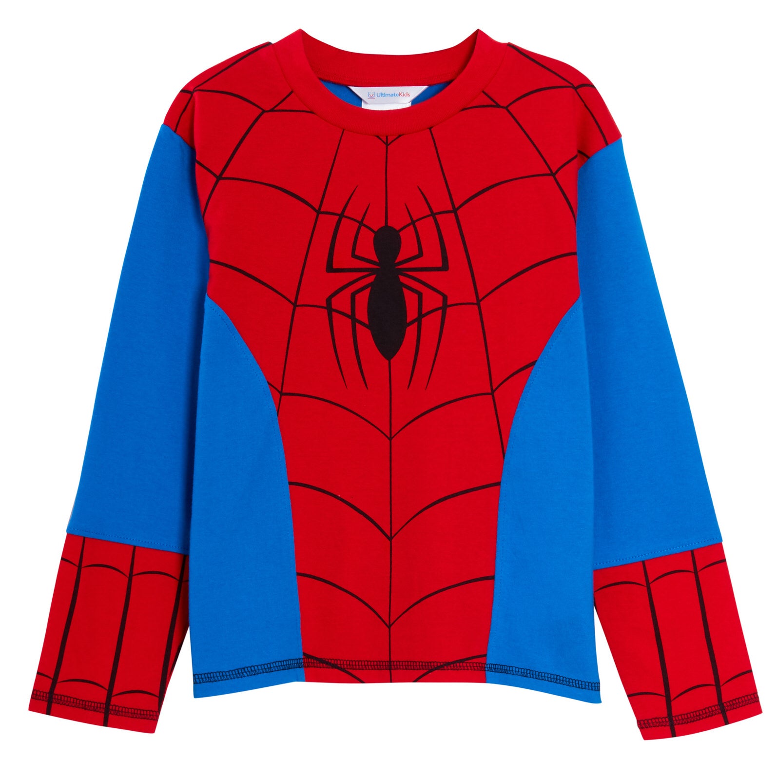 Boys Marvel Spiderman Pyjamas Kids Novelty Dress Up Pjs Set Nightwear Loungewear