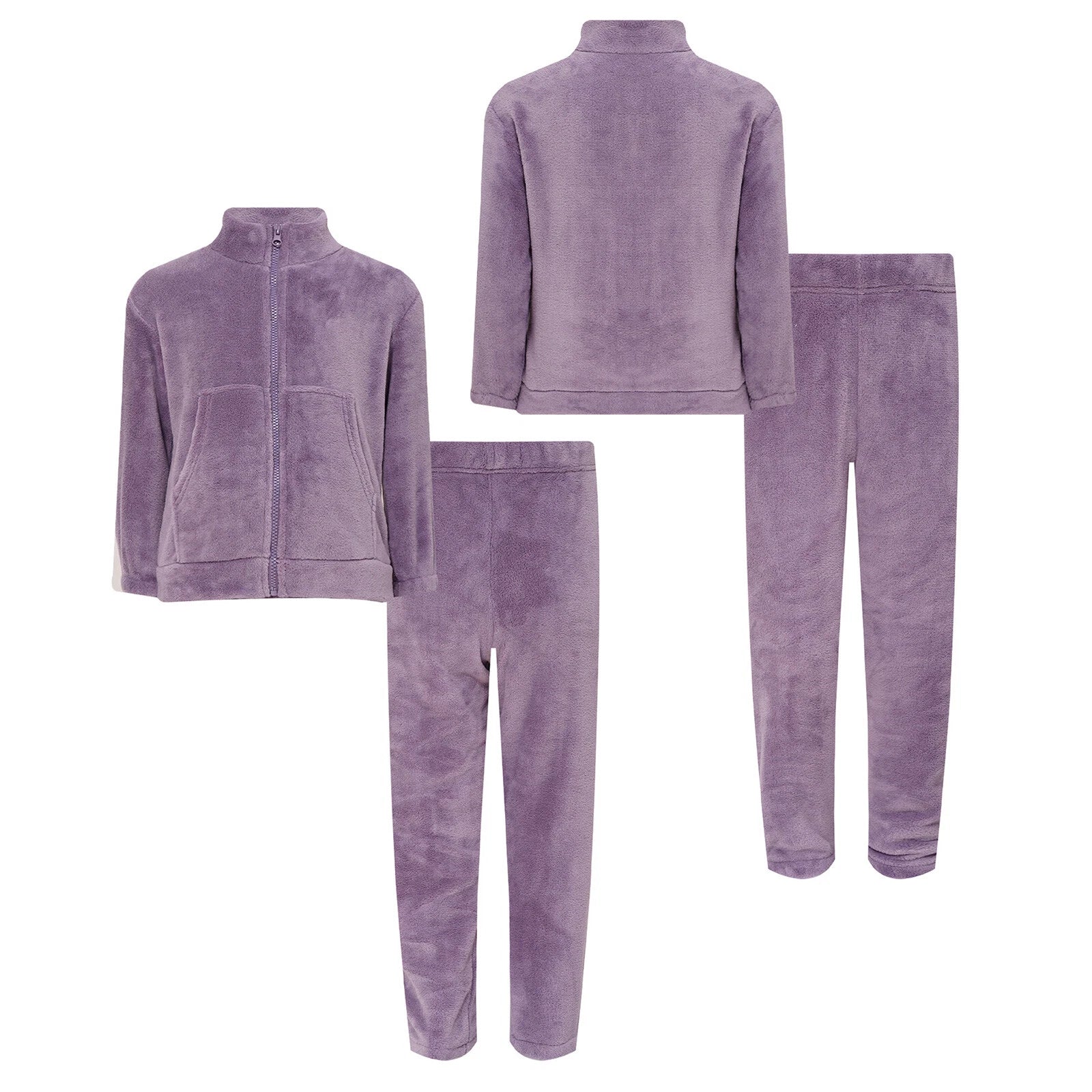 Kids Nightwear Teenagers Housewear Clothing Set Pyjama Set Matching Warm-