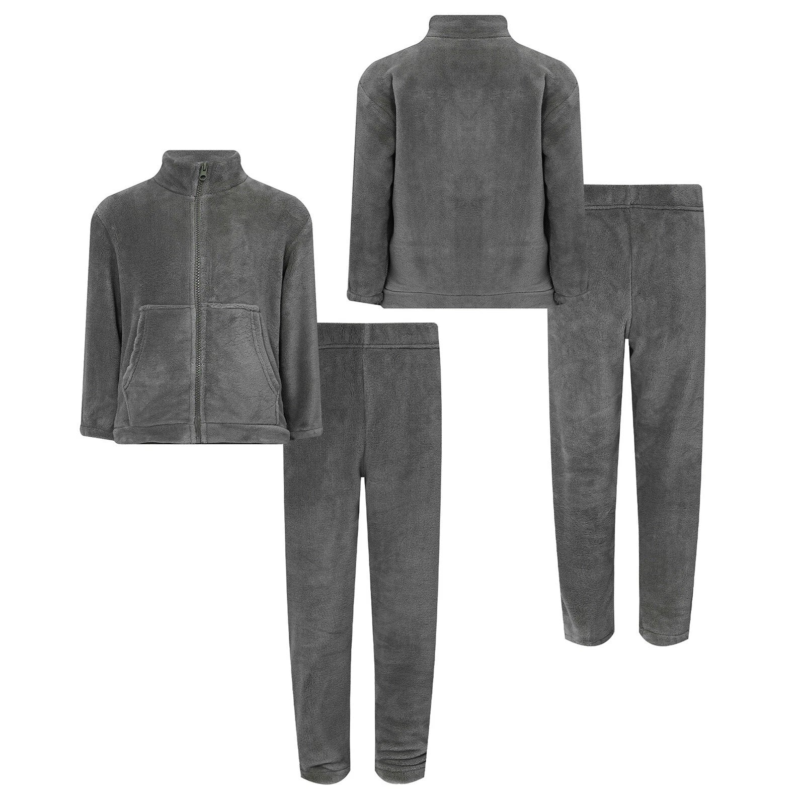 Kids Nightwear Teenagers Housewear Clothing Set Pyjama Set Matching Warm-