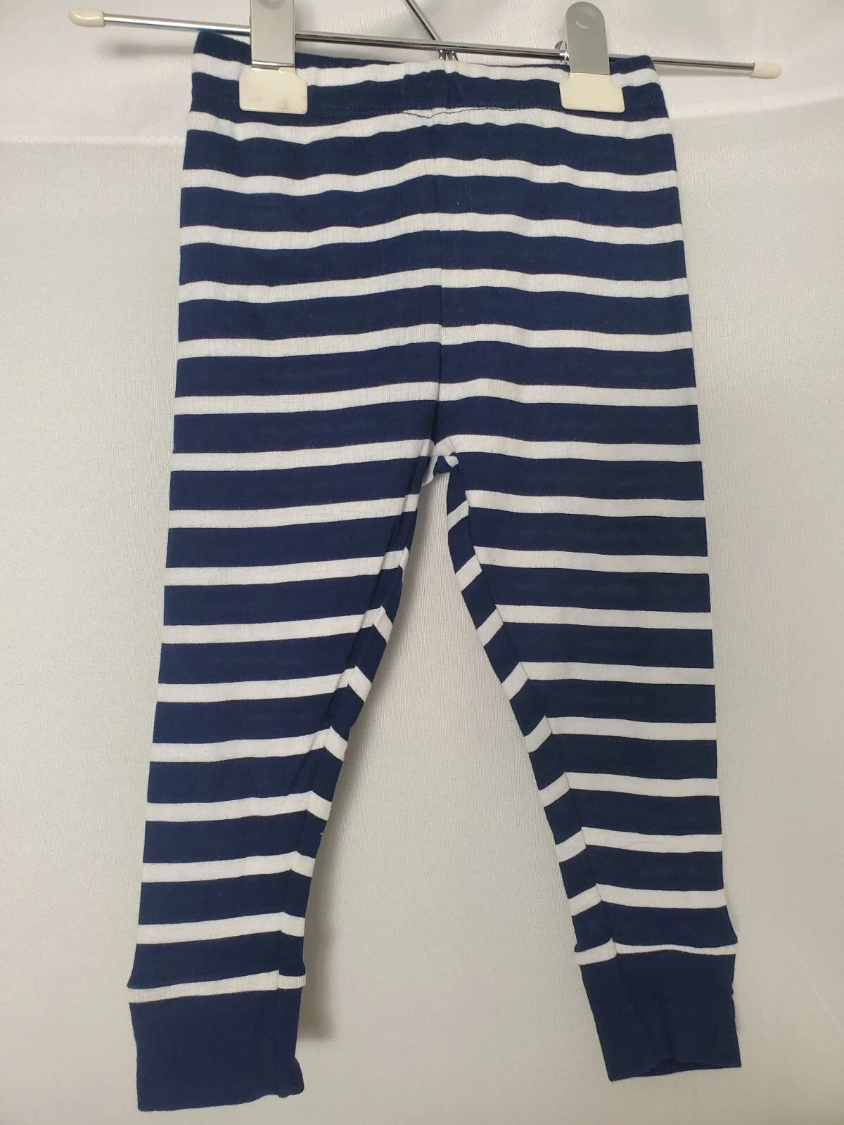Matching Family Pajama Collection Blue White Striped Long Sleeve Set Kid 2T NWT.