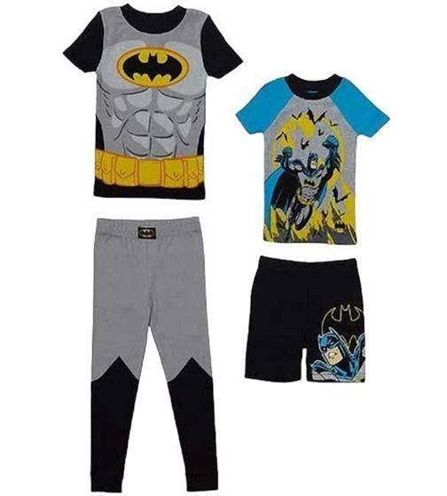 NEW! TODDLER BOY'S KOMAR KID'S 4 PIECE CHARACTER SLEEPWEAR SET! VARIETY SZ/CLRS