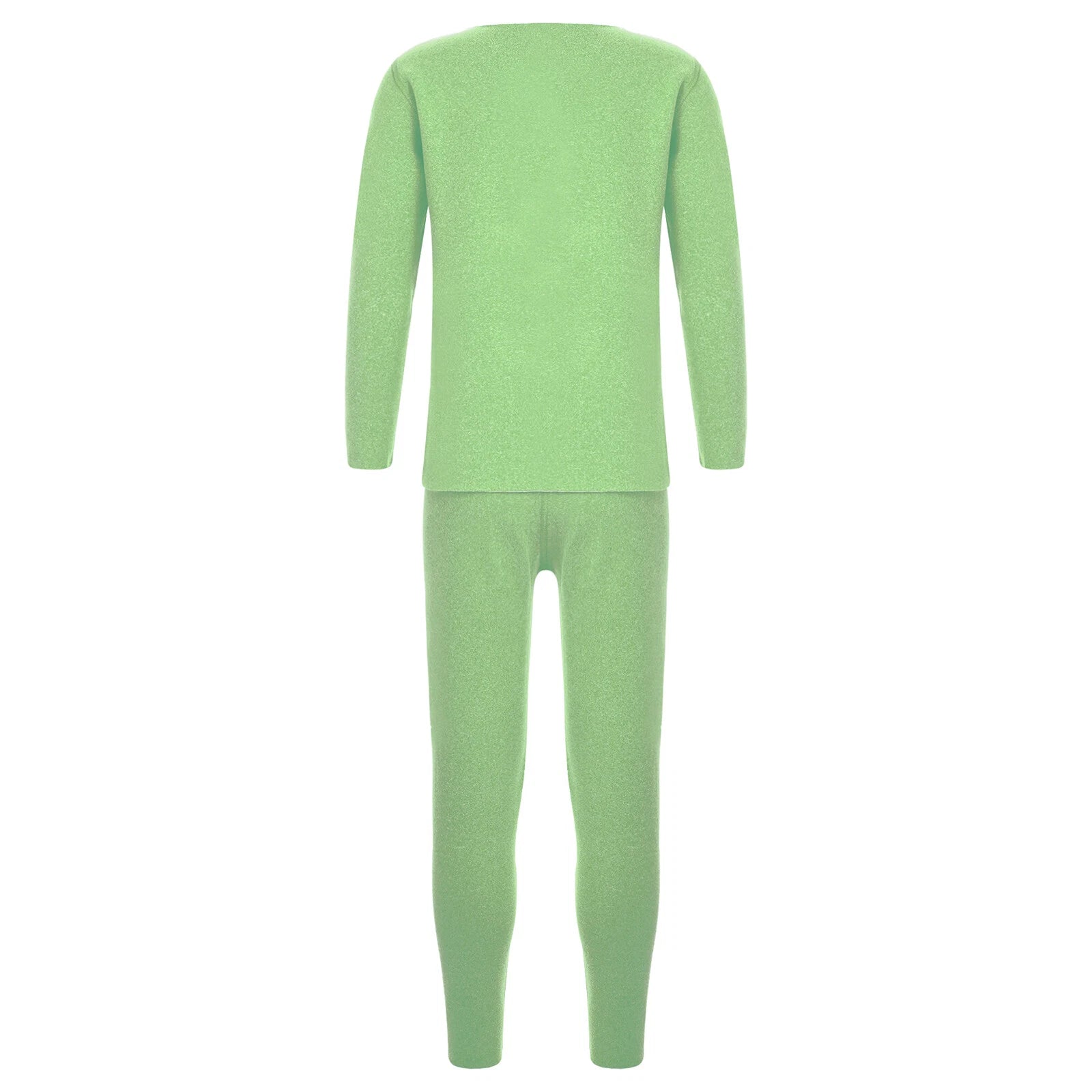 Kids Boys Girls Top With Trousers Cold Weather Loungewear Warm Homewear Pyjama