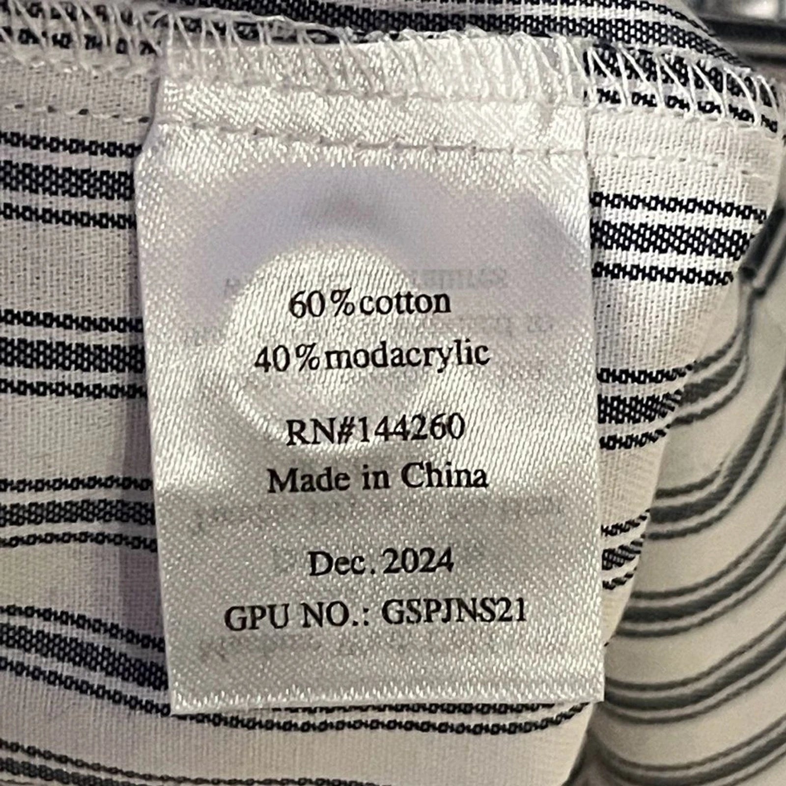 Petite Plume Navy French Ticking Cozy Cotton Blend Striped Kids Pajama Set