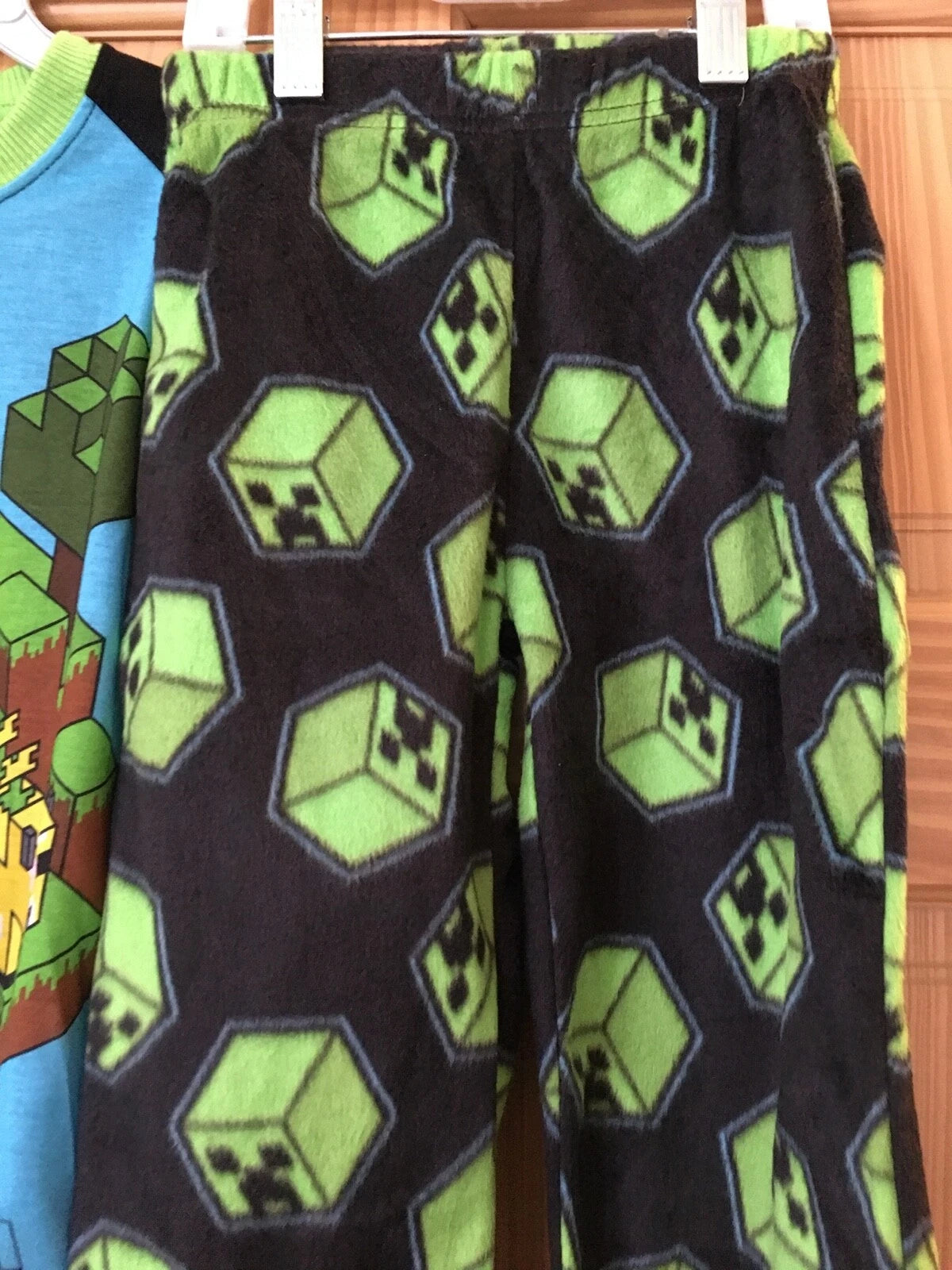 New Minecraft Boys 2-Piece Pajama Set 4/5,8