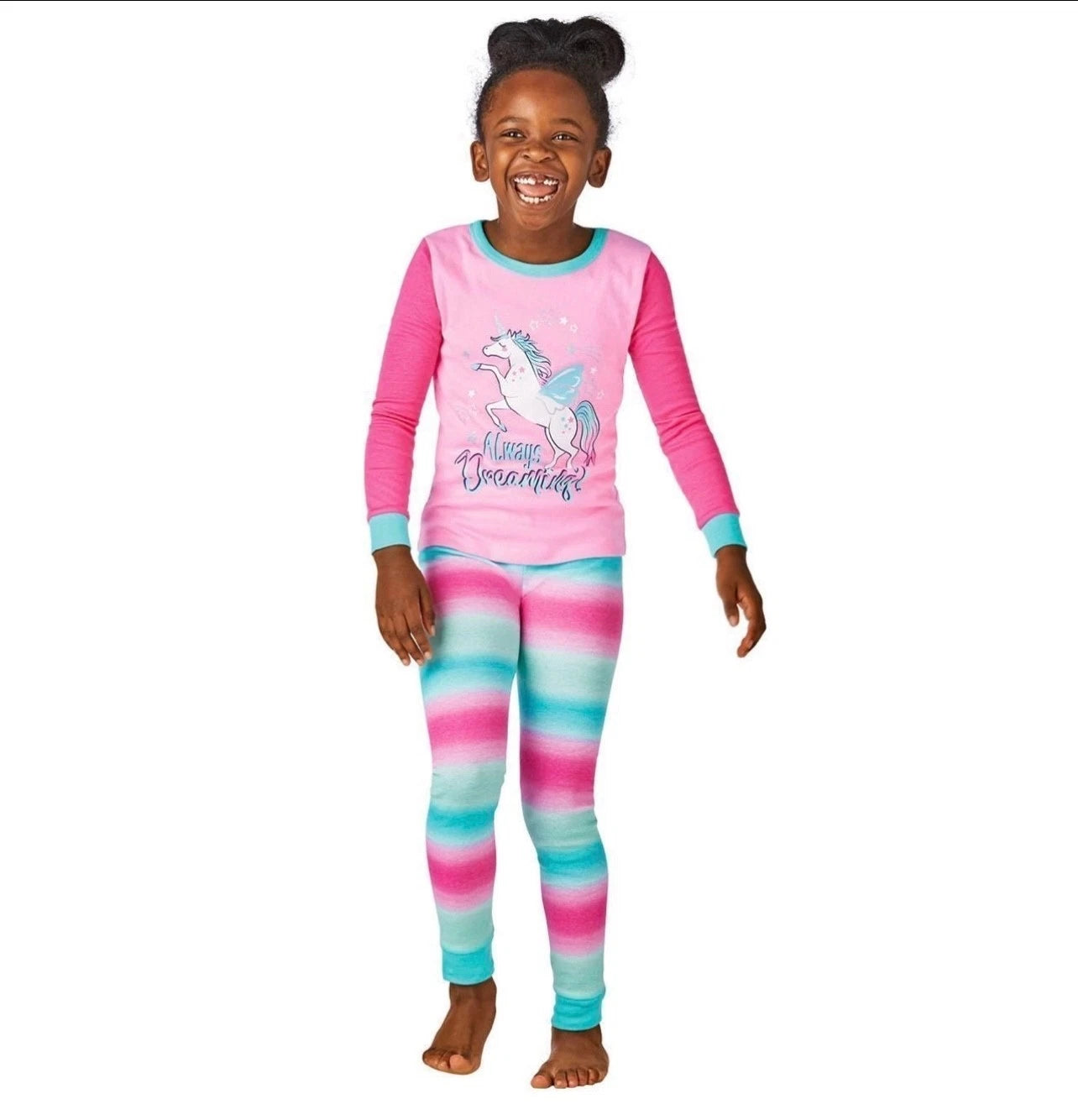 Member’s Mark Girls 4-Piece Unicorn Pajamas size 4T