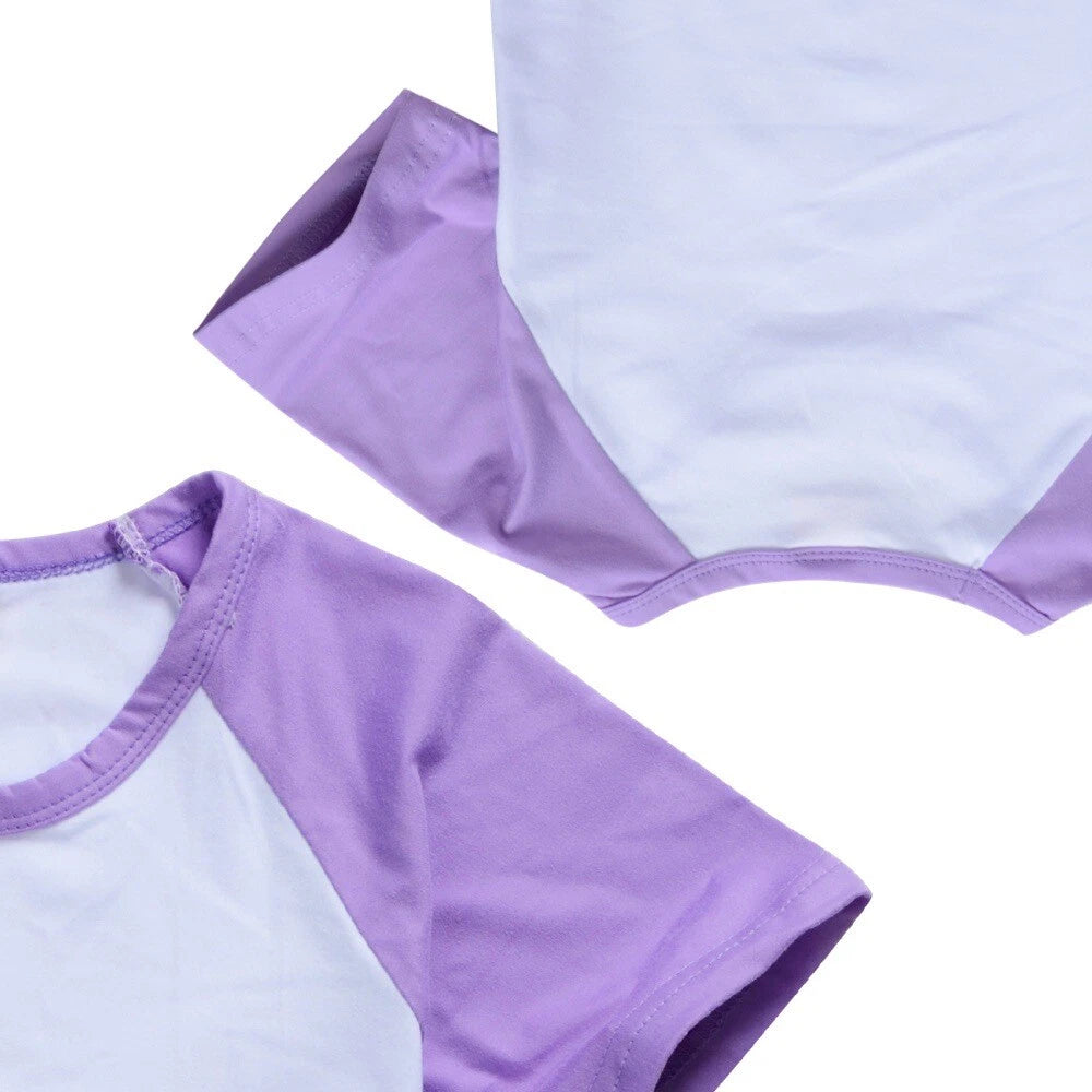 Princess Peach Kids Shorts T-shirt Set Loungewear Tracksuit Gift pajamas T-shirt