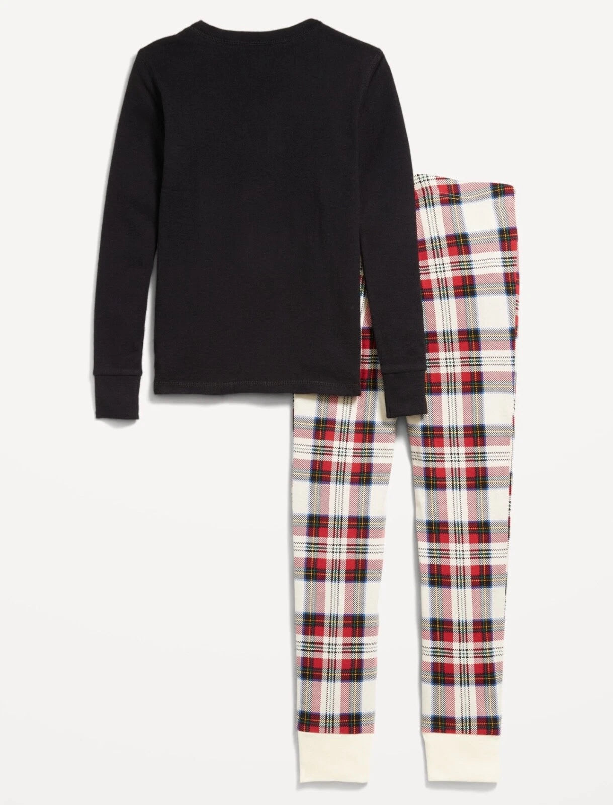 Old Navy Kids Merry Vibes Only Plaid Snug-Fit Pajama Set Size XS S M Large XXL