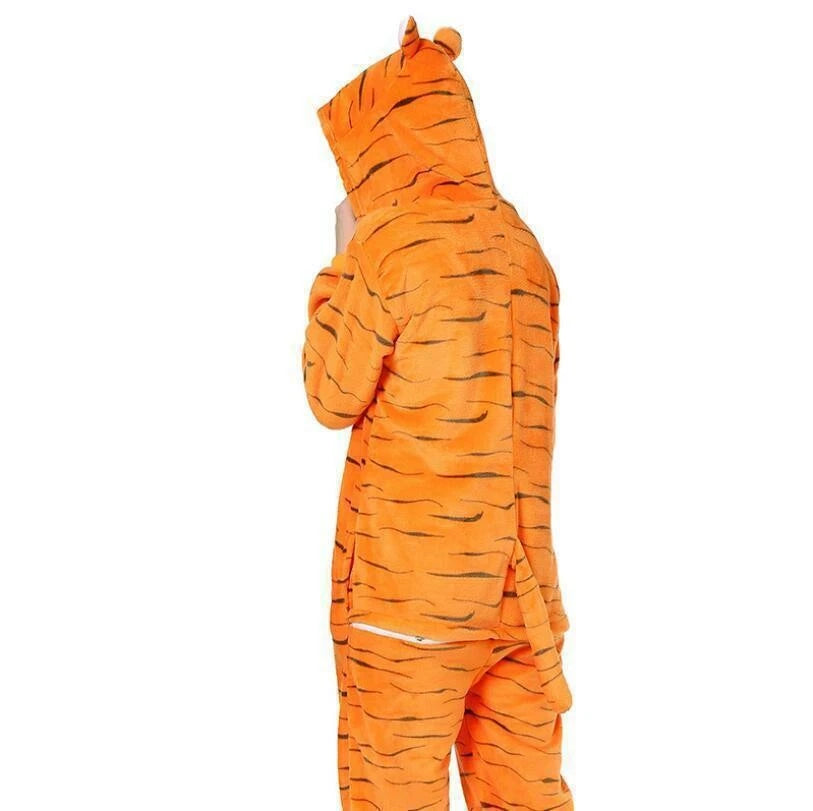 Kids Tigger Cartoon Animal Pajamas Sleepwear Party Cosplay Costume Suit UK