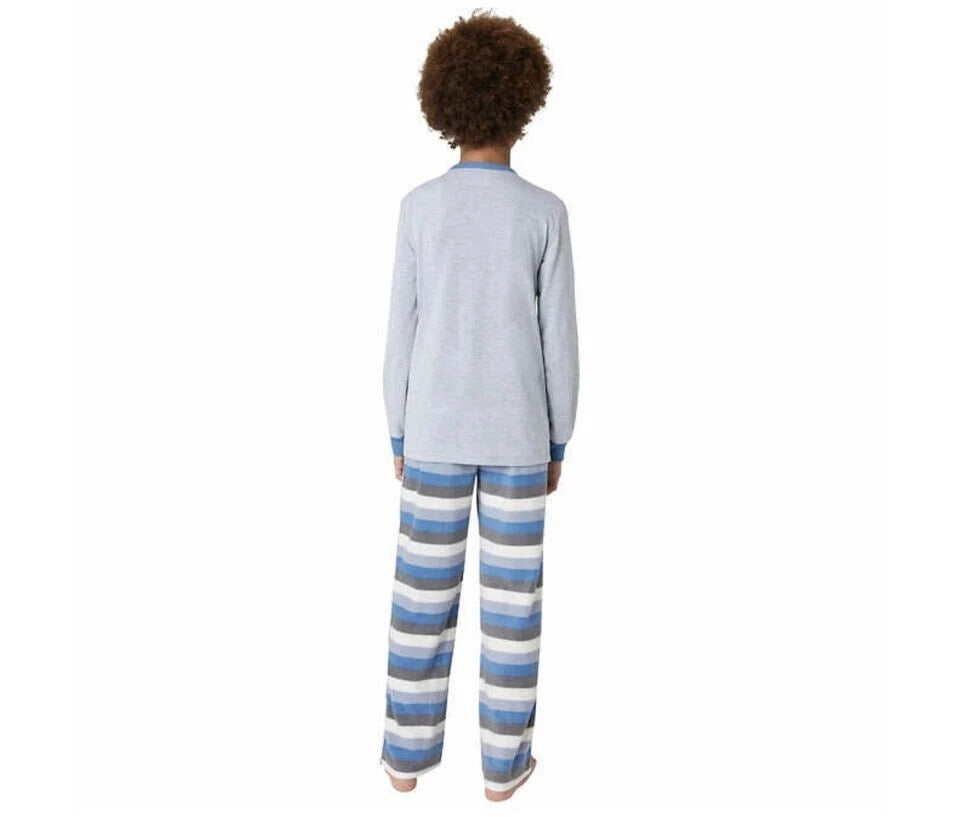 NEW Eddie Bauer Boys Youth 4 Piece Pajama Set Size MEDIUM 10-12