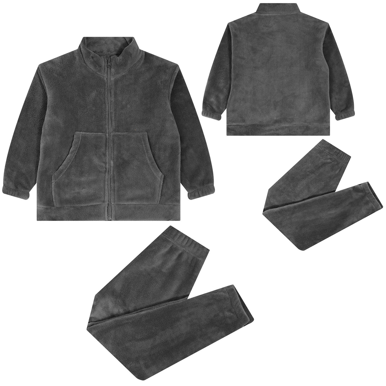 Kids Nightwear Teenagers Housewear Clothing Set Pyjama Set Matching Warm-