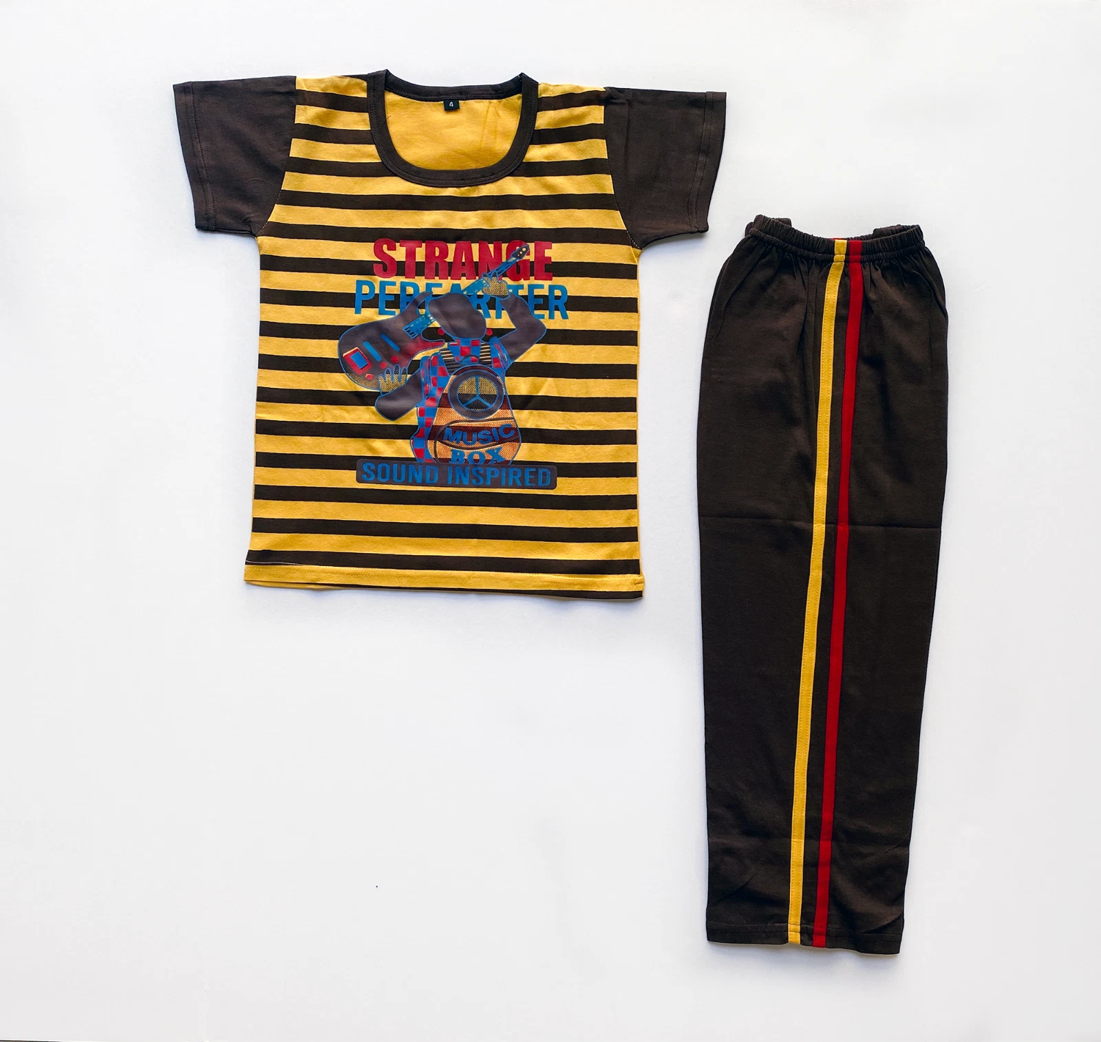 Boys Kids Toddler Sleepwear 2Pcs Pajama Pure Cotton PJs 3T 36 Months Night Wear