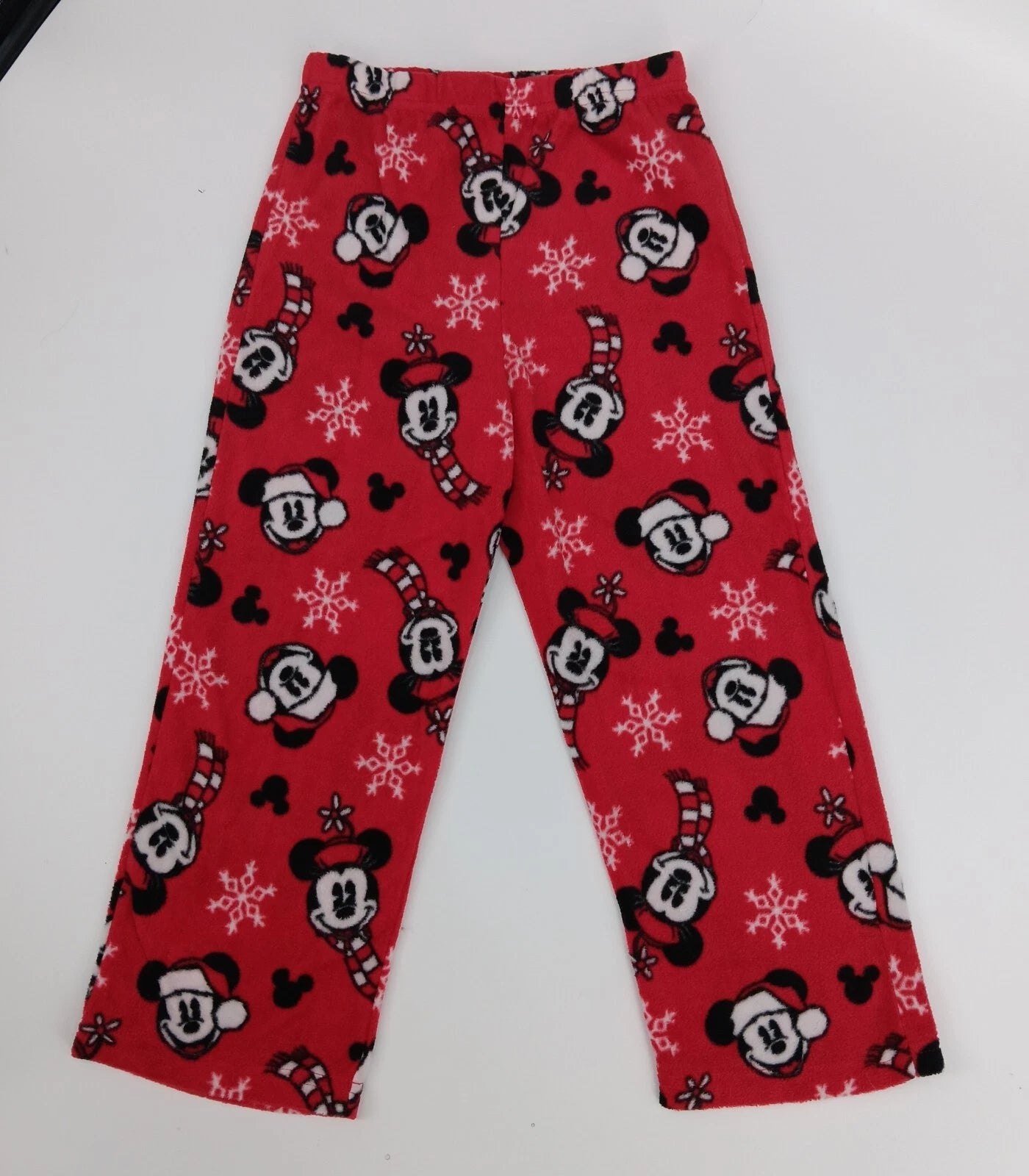 Disney Minnie and Mickey Mouse 2-Piece Christmas Pajama Set - Size 6 - AE6