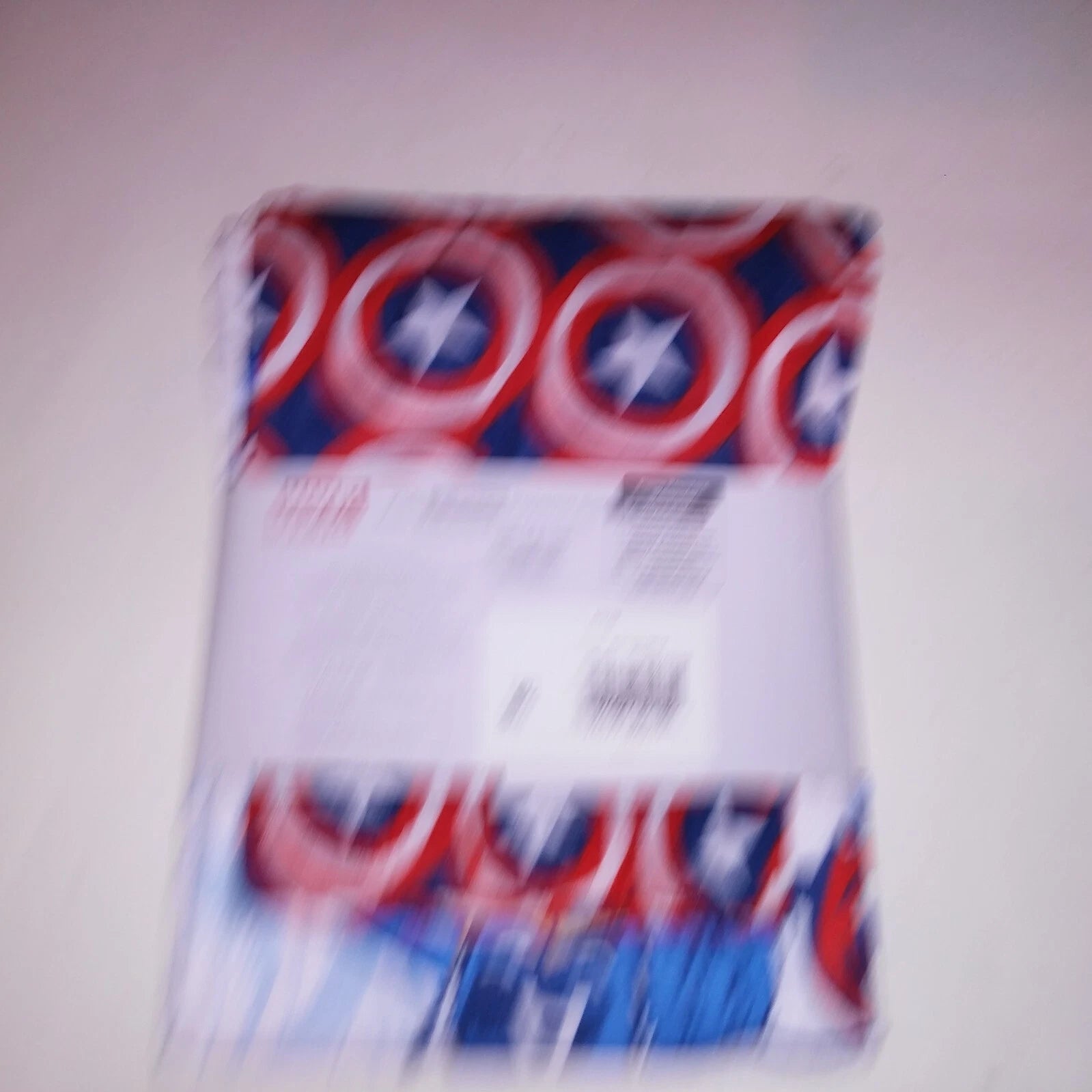 Marvel Pajama Set Kids Captain America Blue White Red Shorts Short Sleeve Sleepw