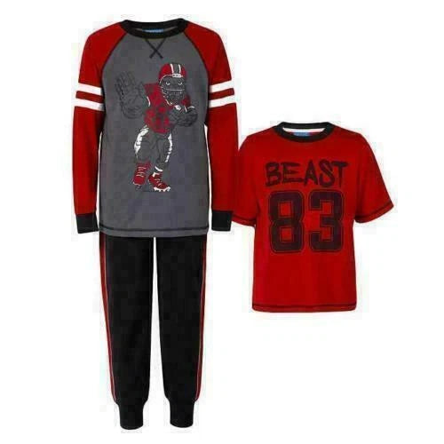 Saint Eve Comfortable Youth 3 Piece Pajama Set