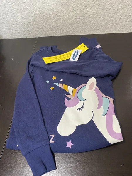 OLD NAVY TODDLER GIRL UNICORN PAJAMA SET. NEW WITH TAG.