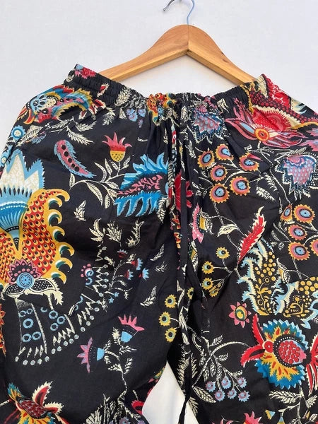 Indian 100%Cotton Floral Print PJ Set Bridesmaid Pajama Set Women Nightwear Suit