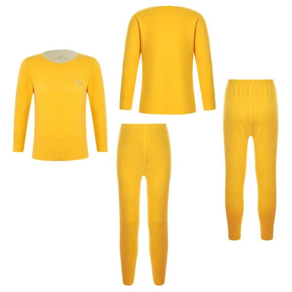 Kids Boys Girls Shirt And Pants Set Pyjama Top With Trousers Long Sleeve Warm