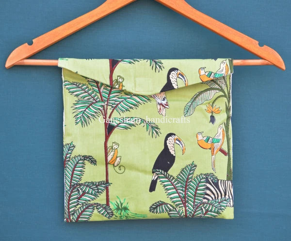 1PC Indian Cotton Floral Hand Block Print PJ Set Women's Sleepwear Night Suit