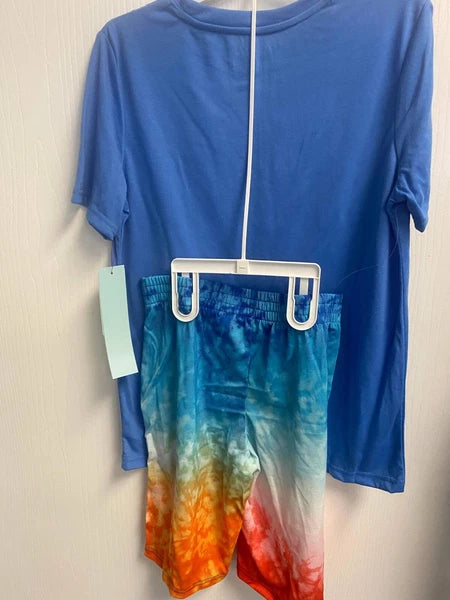 Cat & Jack Boy's 2pc Palm Tie-Dye Pajama Set