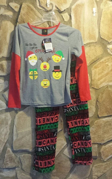 JUST LOVE KIDS Christmas Holiday Sleepwear Pajama SET PANTS & TOP S M L #OO