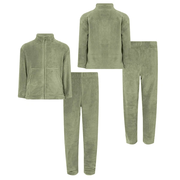 Kids Nightwear Teenagers Housewear Clothing Set Pyjama Set Matching Warm-