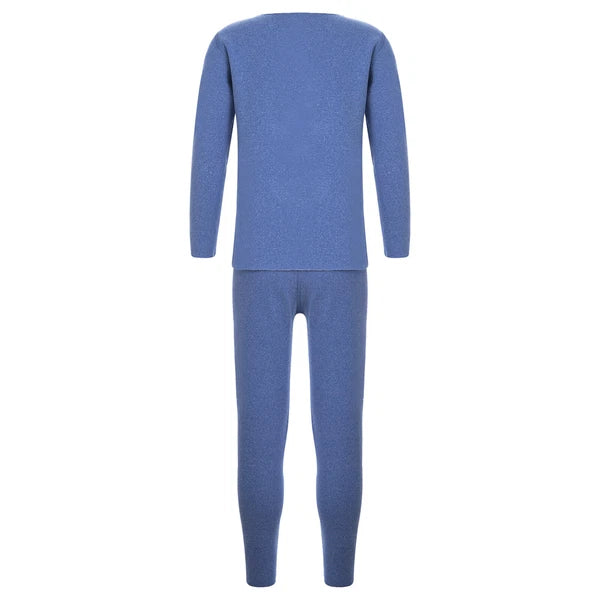 Kids Boys Girls Shirt And Pants Set Pyjama Top With Trousers Long Sleeve Warm