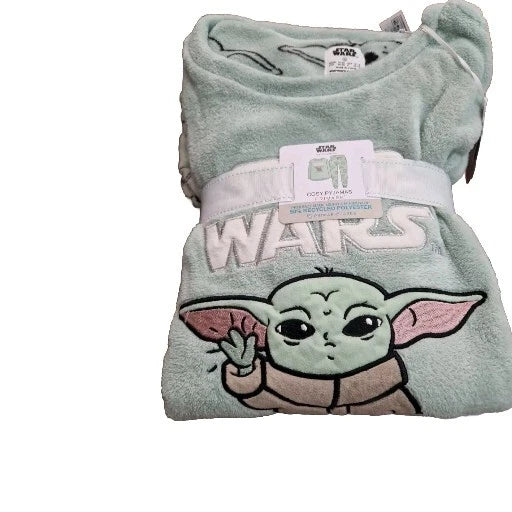 BN Ladies Fleece CosyPyjamas DISNEY STAR WARS BABY YODA Women Winter PJs Primark