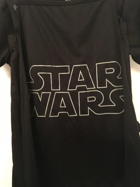LITTLE BOY'S STAR WARS PAJAMA SET WITH DETACHABLE CAPE SIZES 2 & 4 AVAILABLE NWT
