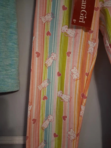 NWT American Girl HONEY PUPPY Pajama Set Child Size XS