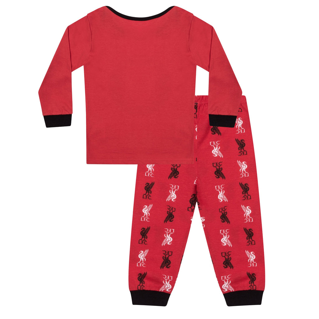 Liverpool FC Baby Pyjamas Long Boys Kids Official Football Gift