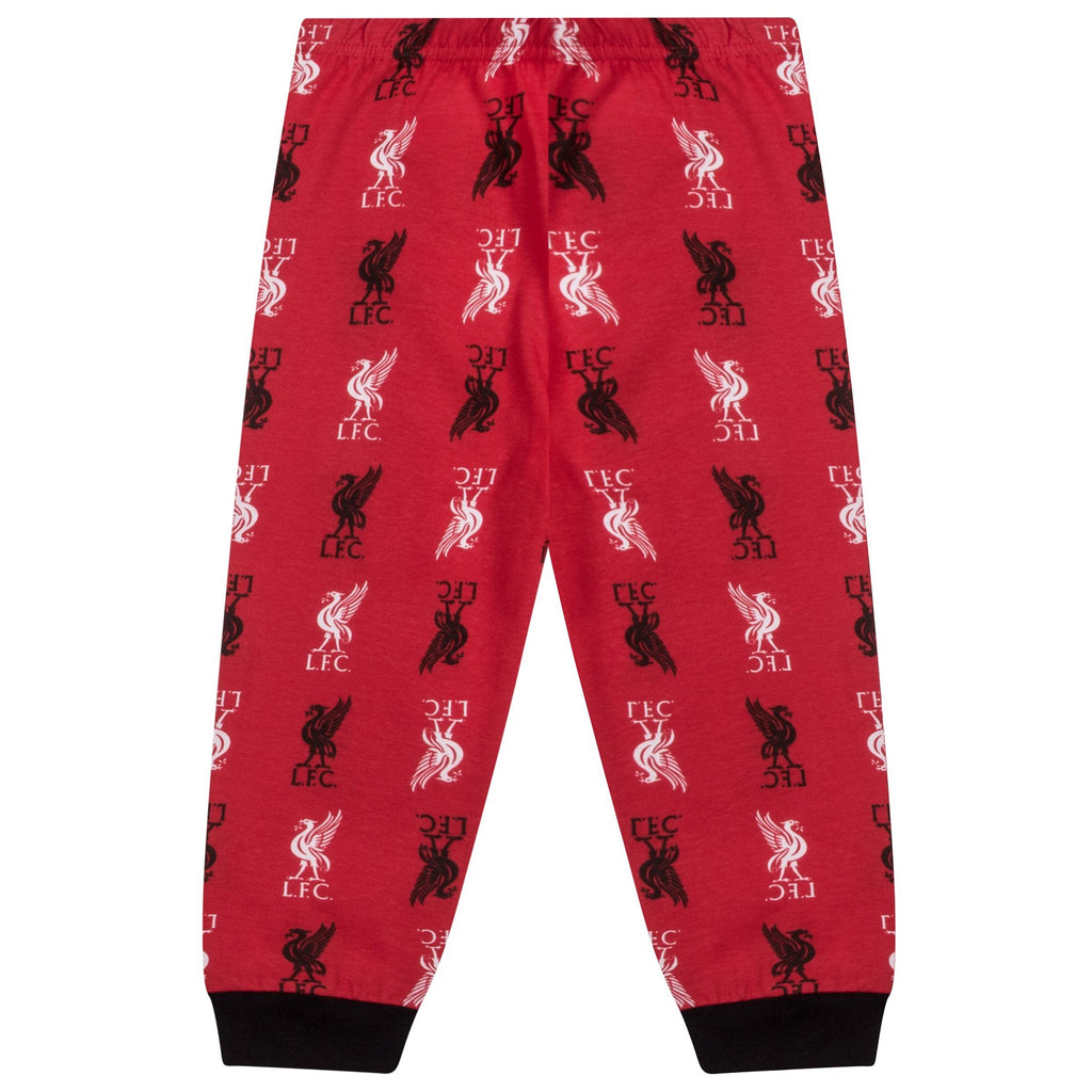 Liverpool FC Baby Pyjamas Long Boys Kids Official Football Gift