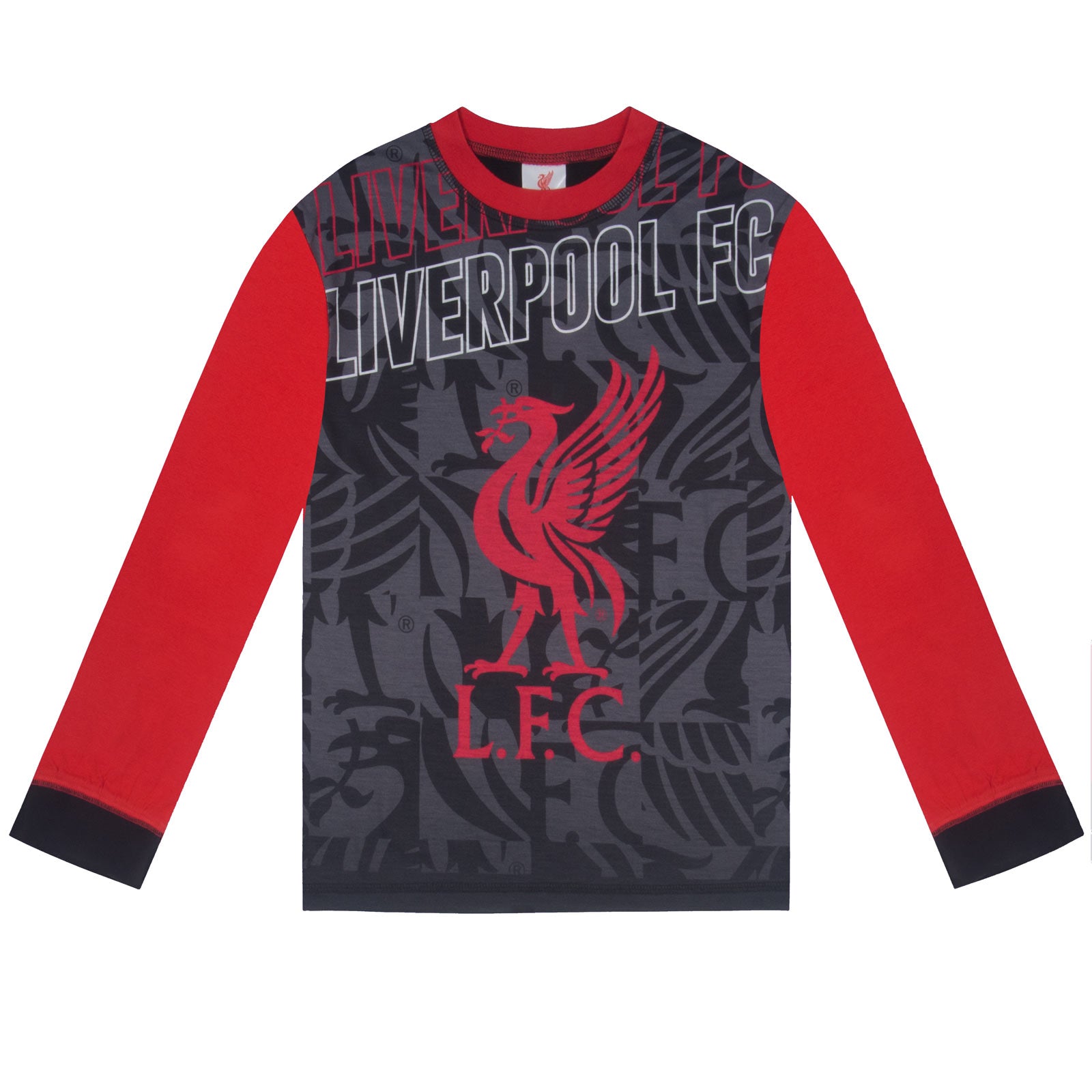 Liverpool FC Boys Pyjamas Long Sublimation Kids OFFICIAL Football Gift