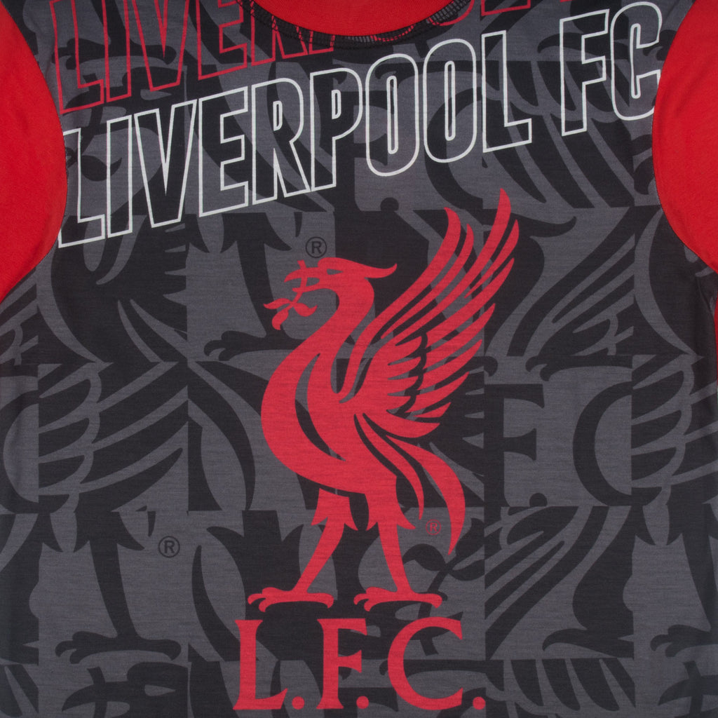 Liverpool FC Boys Pyjamas Long Sublimation Kids OFFICIAL Football Gift
