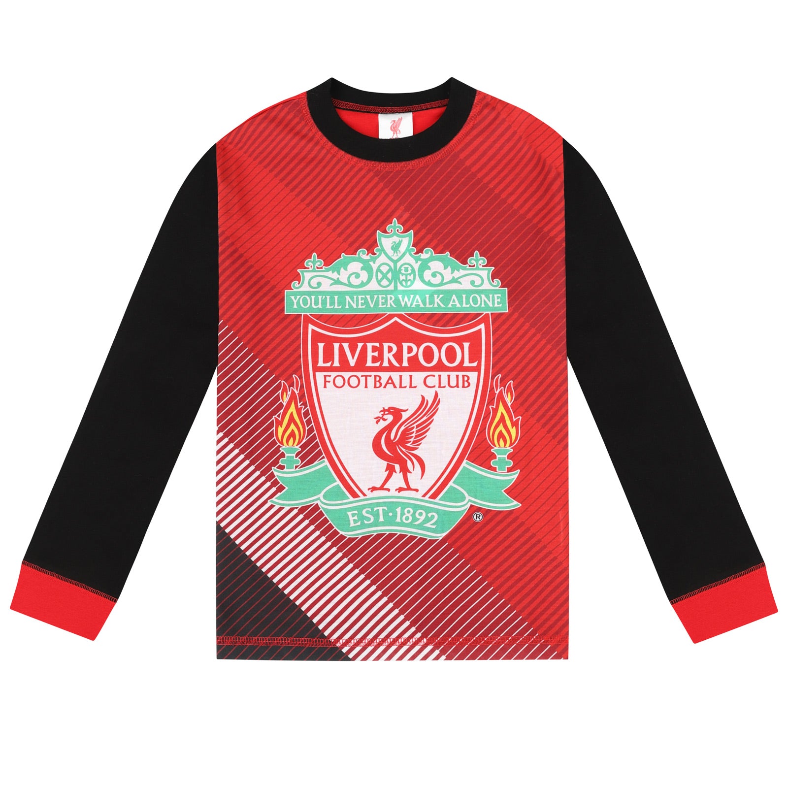 Liverpool FC Boys Pyjamas Long Sublimation Kids OFFICIAL Football Gift