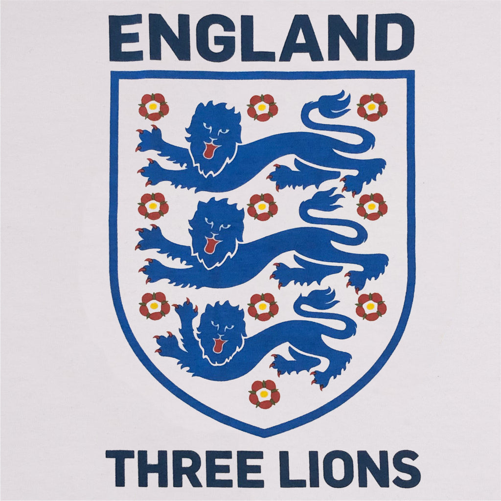 England Boys Pyjamas Short Three Lions Kids OFFICIAL Football Gift