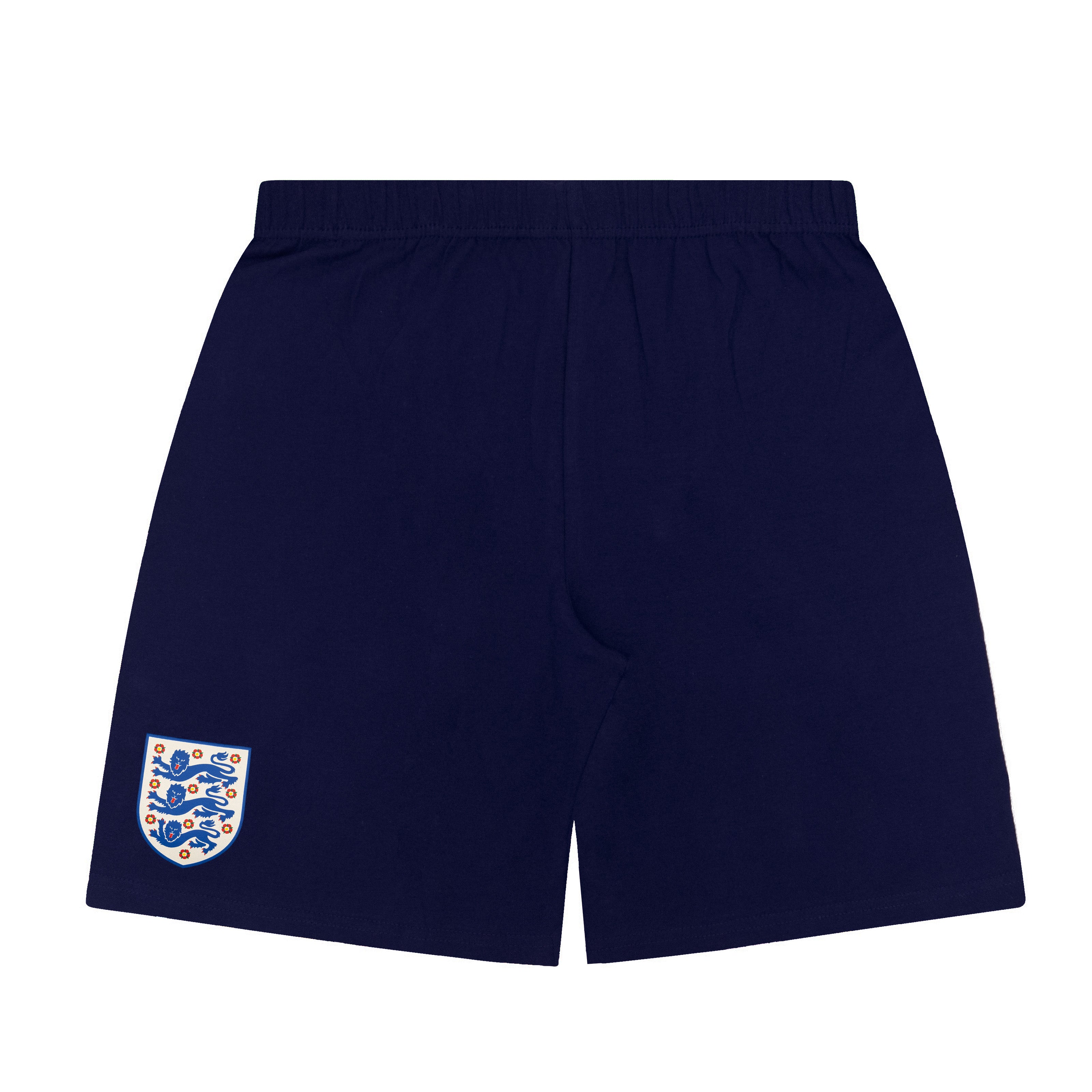 England Boys Pyjamas Short Three Lions Kids OFFICIAL Football Gift