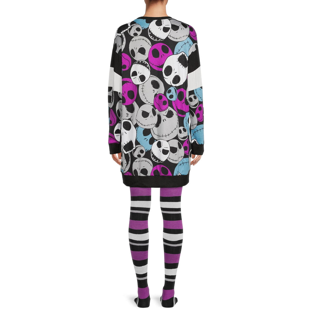 Disney Nightmare Before Christmas Womens Sleep Shirt Pajama Sock Set XS-2X PLUS