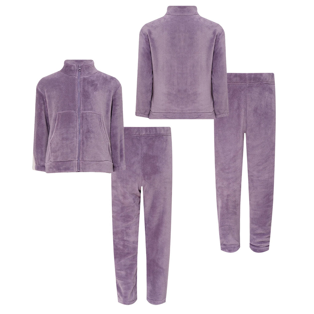 Kids Nightwear Teenagers Housewear Clothing Set Pyjama Set Matching Warm-