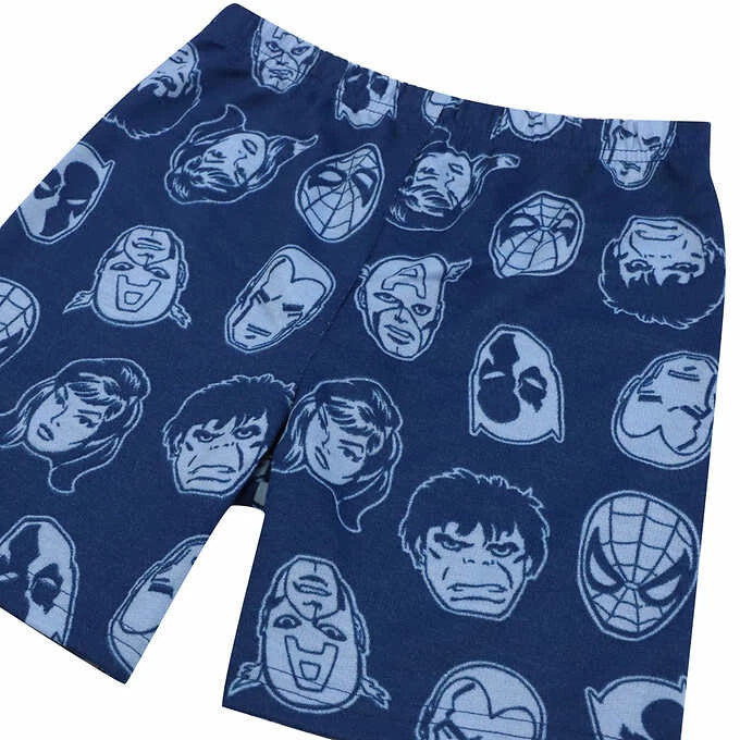 AvengersCharacter Kids' 3-piece Polyester Pajama Set 6 & 7  NWT