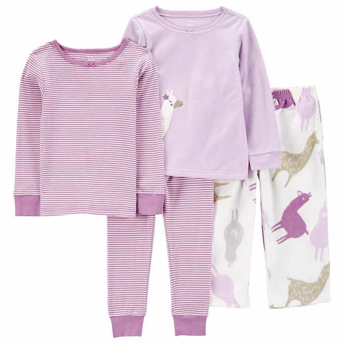 Carters Kids' 4-piece Pajamas