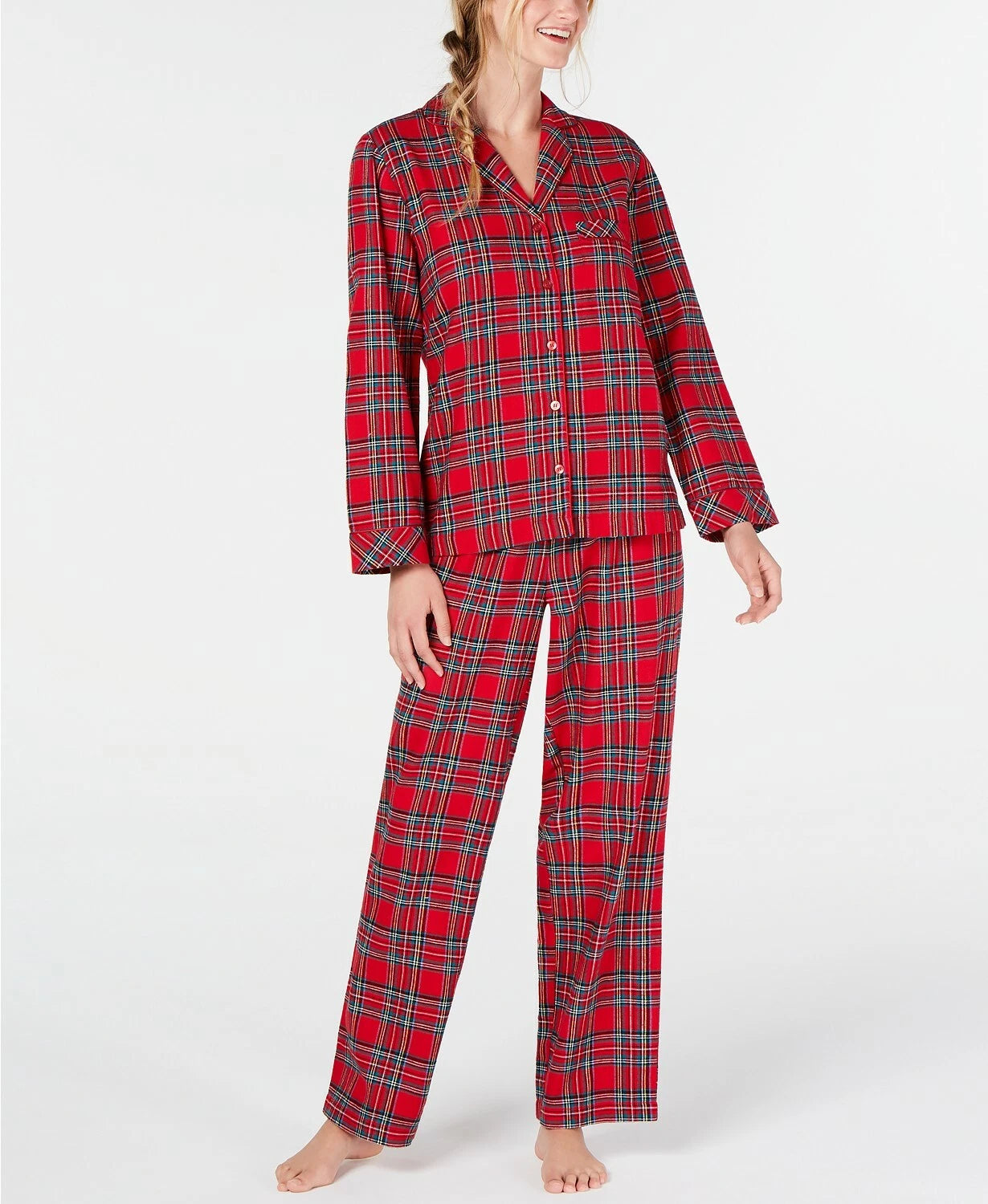 Family Pajamas Matching Brinkley Plaid Christmas Pajamas All Variations Holiday