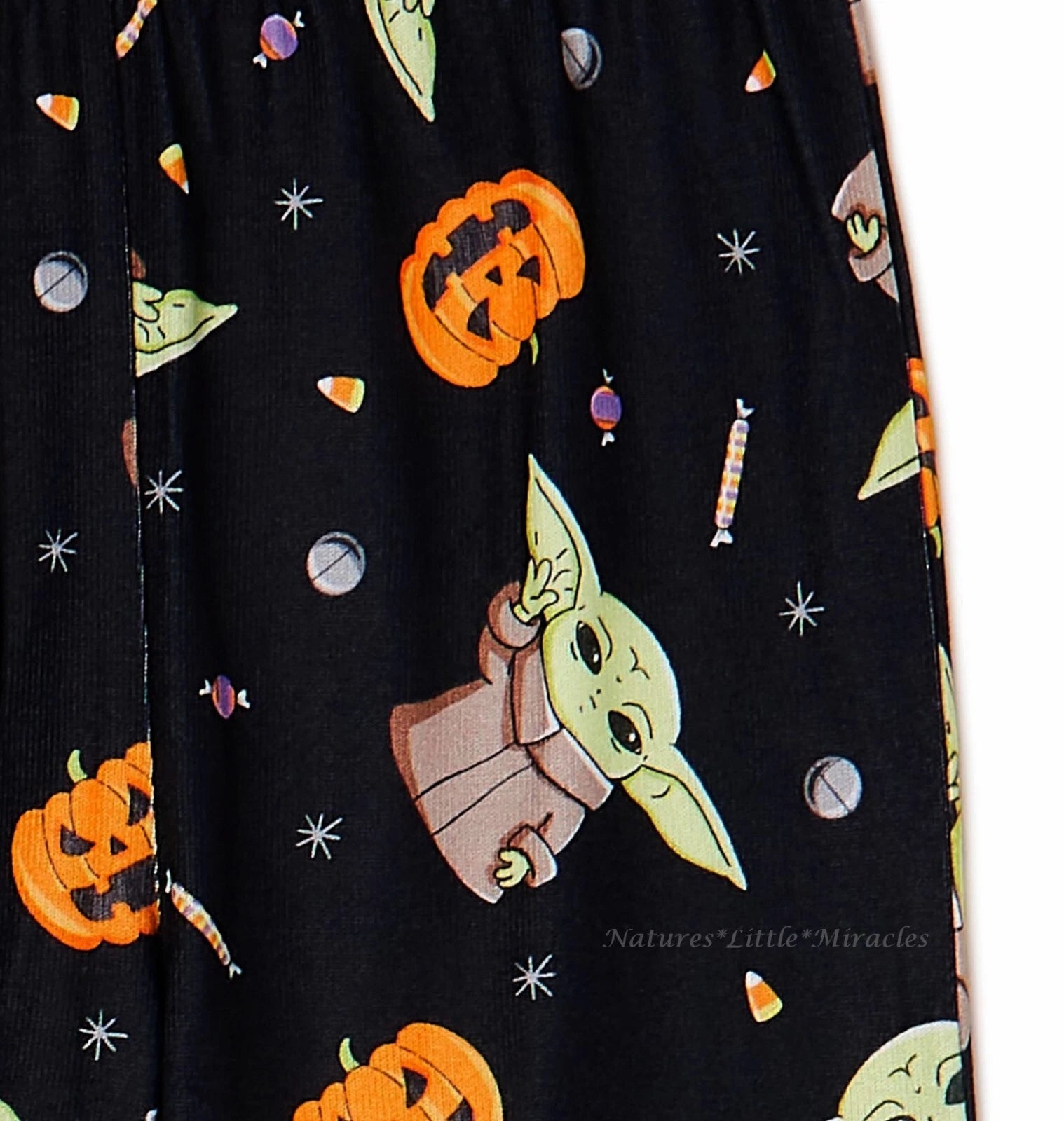 Star Wars Baby Yoda Mens Halloween Pajamas Mandalorian Shirt Pants Womens Family