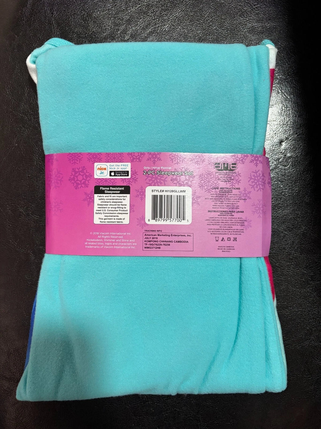 Girls 2-PC Sleepwear Set Shimmer and Shine