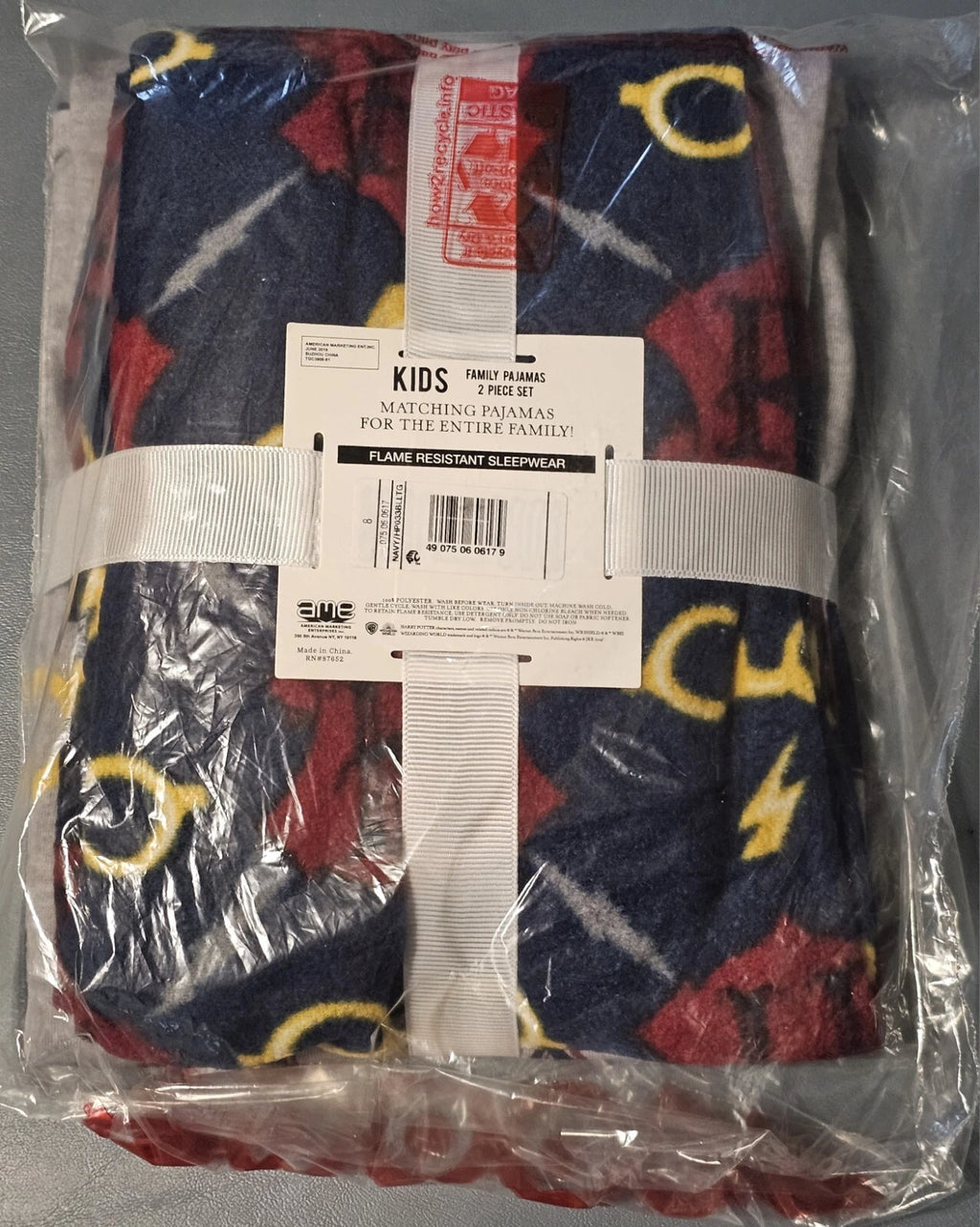 NEW Harry Potter Family Pajamas 2-Piece Set Unisex Kids SIZE 8