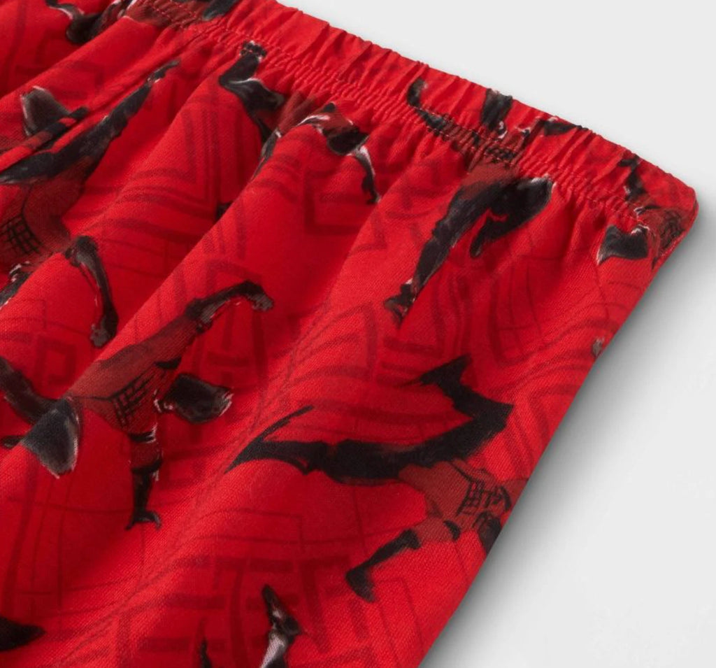 Boys' Marvel Shang Chi 2pc Short Sleeve Top and Pants Pajama Set - Choose Size