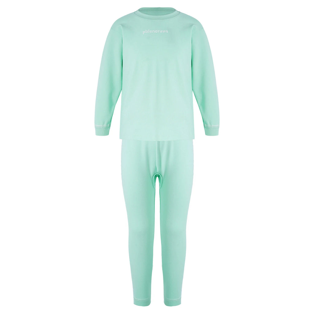 Kids Nightwear Teenagers Housewear Clothing Set Pyjama Set Matching Warm-