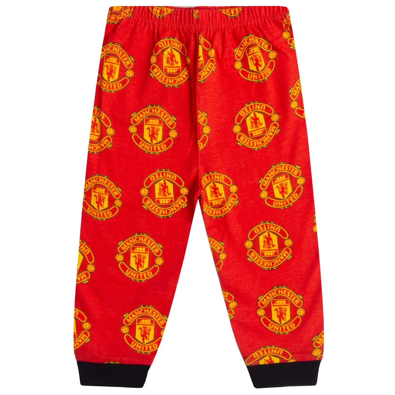 Manchester United Baby Pyjamas Long Boys Kids Official Football Gift
