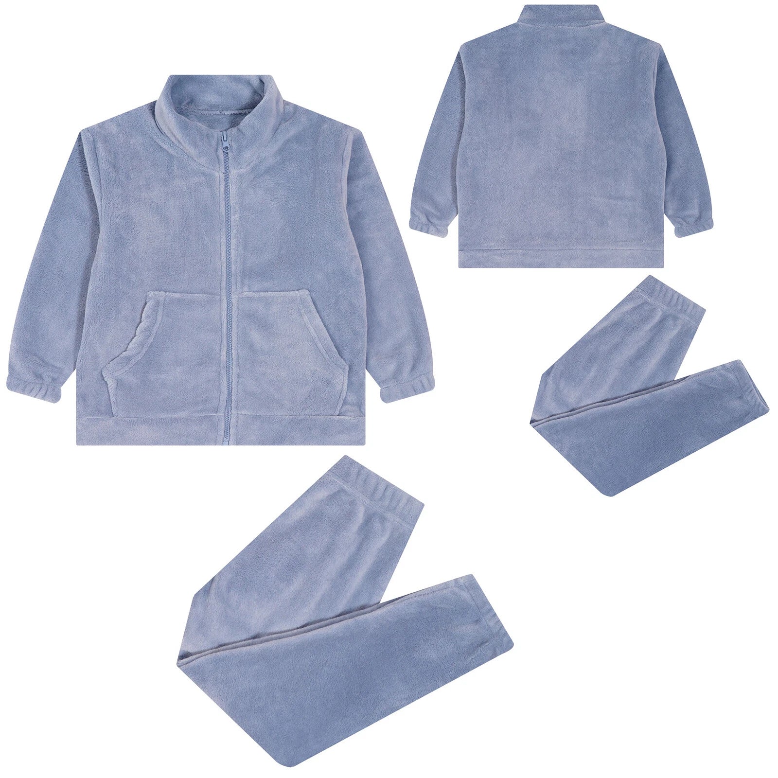 Kids Nightwear Teenagers Housewear Clothing Set Pyjama Set Matching Warm-