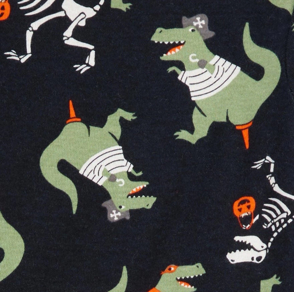 Carter’s Size 2T Toddler Boys 4 Piece Long Sleeve Dinosaur Halloween Pajama Set