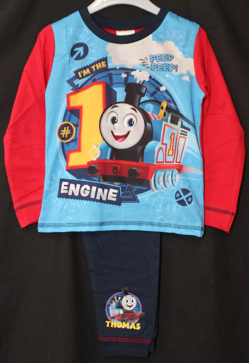 THOMAS THE TANK ENGINE Pyjamas / Boy's THOMAS PJs Sizes 18 months-5 years
